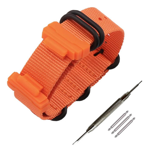 Correa De Nailon Para Casio G-shock Gdf-100, Gl-7200