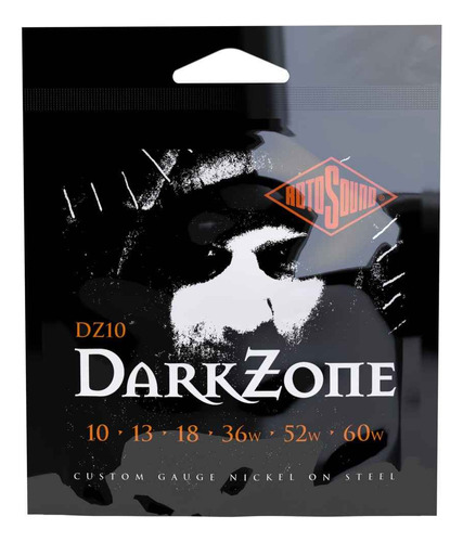 Cuerdas Para Guitarra Eléctrica Darkzone 10-60 Rotosound Dz1
