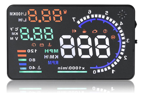 Proyector De Pantalla Grande Obd De 5.5 Pulgadas Con Pantall