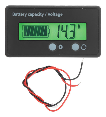 Medidor De Capacidad De La Batería Dc10-100v Indicador Lcd M