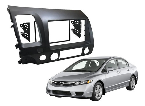 Imagen 2 de 9 de Marco Adaptador Estereo New Civic Honda Frente Mrho006