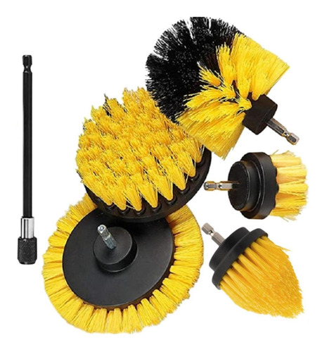Juego De Accesorios De Cepillo De Taladro Eléctrico De 6