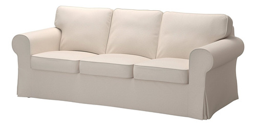 Cobertor De Sofa Beige - Tres Cuerpos. ¡lofallet!