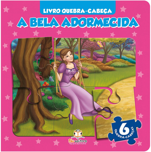 Livro quebra-cabeça: A Bela Adormecida, de Klein, Cristina. Blu Editora Ltda em português, 2014