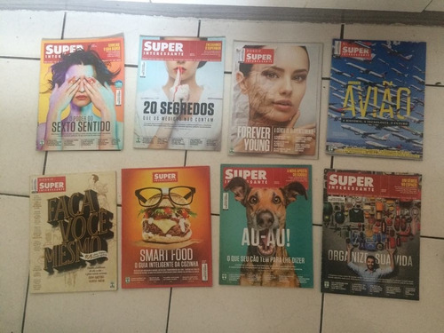 Lote 14 Revistas Super Interessante - 2016