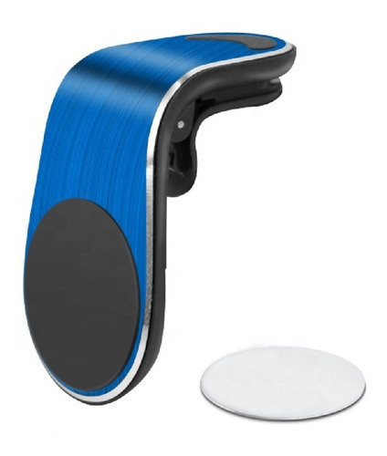 Soporte De Celular Magnético Para Auto Porta Telefono Iman Color Azul