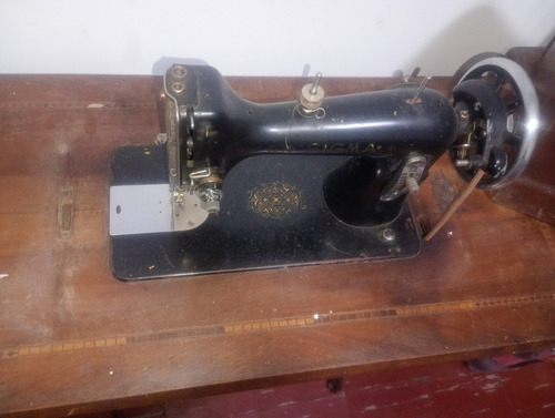 Máquina De Coser Antigua Sigma.. Leer Bien La Descripción! Chocolate (Usado)