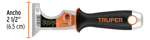 Espátula 2-1/2'', Rígida De 5 Usos, Acero Inoxidable 15855