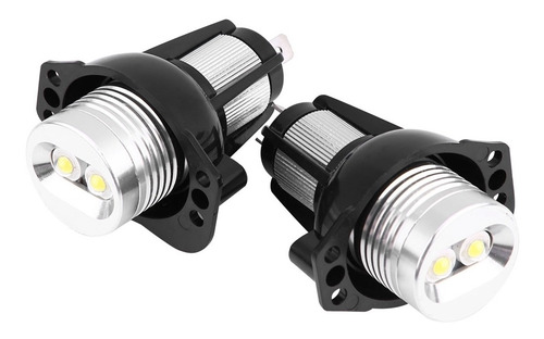 Imagen 2 de 9 de 2pcs 12w Led Angel Eyes Halo Anillo Marcador Luz Para E90 E9