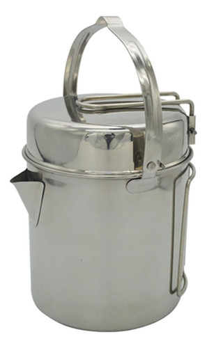 Juego De Utensilios De Cocina Para Acampar, 1l, Con Bolsa De