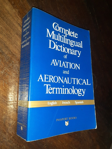 Complete Multilingua Dictionary Aviation Aeronautica Español