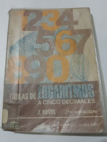 Tablas De Logaritmos Hoüel El Ateneo 1977
