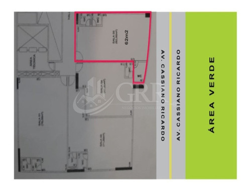 Imagem 10 de 12 de Sala Comercial No Parque Residencial Aquarius Em São José Dos Campos, São Paulo. - Sa00096 - 70000508