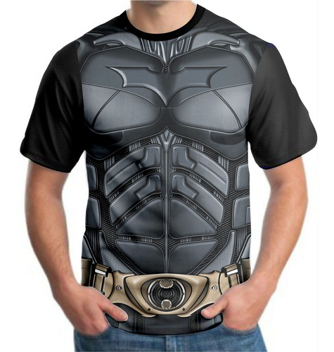 Camiseta Batman Plus Size Herois Masculina