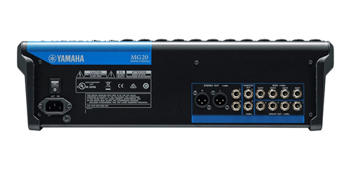 Mesa De Som Yamaha Mg20 Analógica 20 Canais