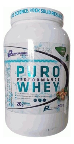 Puro Performance Whey (909g) - Sabor: Pistache