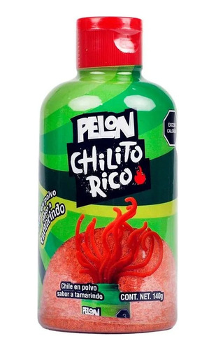 Dulce Pelon Pelo Rico Chilito En Polvo Sabor Tamarindo 140g