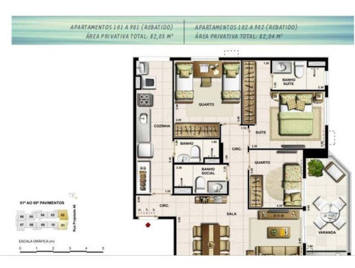 Apartamento À Venda No Bairro Recreio Dos Bandeirantes - Rio De Janeiro/rj - O-8999-18114