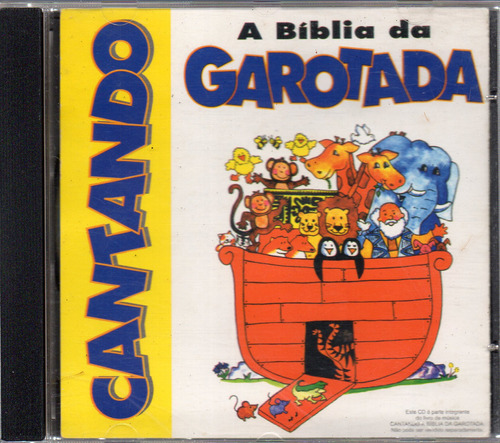 Cd Cantando A Bíblia Da Garotada - Frete Grátis