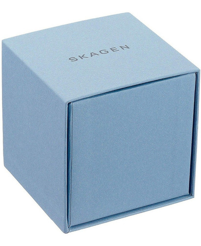Reloj Caballero Skagen Hagen Skw6327 Color Plata De Acero Color De La Correa Plateado
