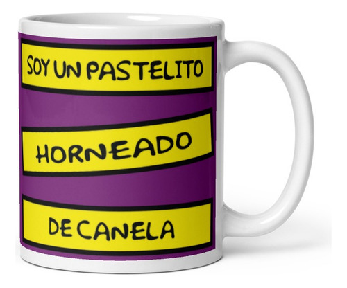 Taza De Ceramica Importada Simpson Homero Soy Un Pastelito