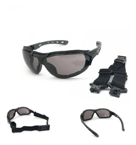 Óculos De Proteção Para Airsorf E Tiro Esportivo Steelflex