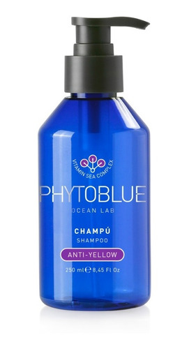 Shampoo Para Cabello Phytoblue Anti Yellow Hidratante 250 Ml