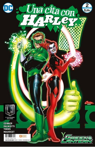 Comic Una Cita Con Harley # 02 (de 6) Green Lantern