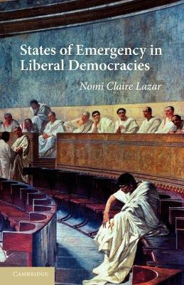 Libro States Of Emergency In Liberal Democracies -      ...