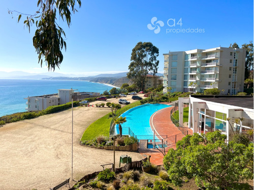 Acogedor Dpto En Primera Línea, Condominio Alto Mar Maitenci