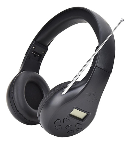 Auriculares Fm Para Enseñanza Personal, Auriculares Negro