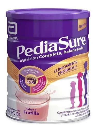 Pediasure Complete Polvo Frutilla 900 G