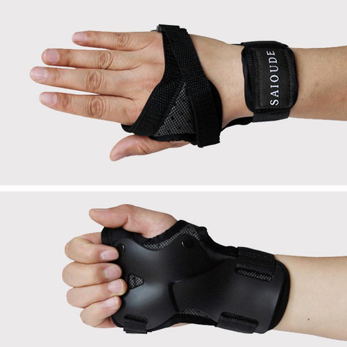 4x Palm Protector Seguridad Patinaje Muñequera Monopatín
