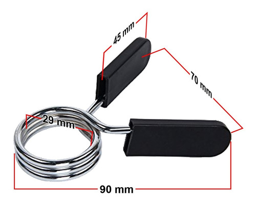 Barra Romana Con Topes Tijera Diametro 30 Mm Ideal Triceps Crossfit Gimnasios Multigym
