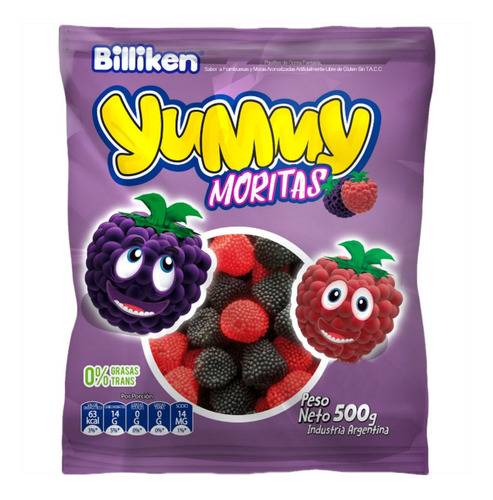 Gomitas Yummy Moritas X500g