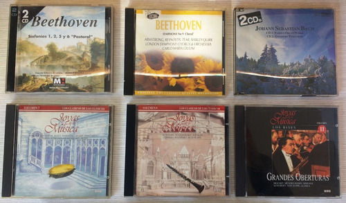 Lote 6 Cd Musica Clasica + 5 De Regalo (Usado)