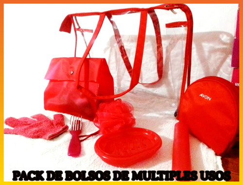 Set De Bolsos Y Carteras Con Accesorios Para Usos Múltiples