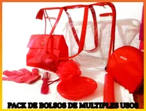 Comprar Set De Bolsos Y Carteras Con Accesorios Para Usos Múltiples