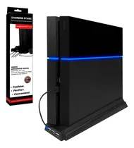 Comprar Base 2 En 1 Cargador Stand Ventilador Cooler Para Ps4 Fat