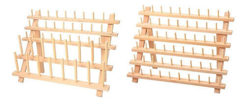 2pcs / Set 46 Y 60 Carretes Rack De / Organizador De Soporte