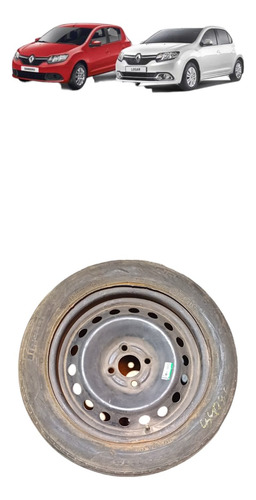 Estepe 185/60 R15 Renault Logan Sandero Original (Usado)
