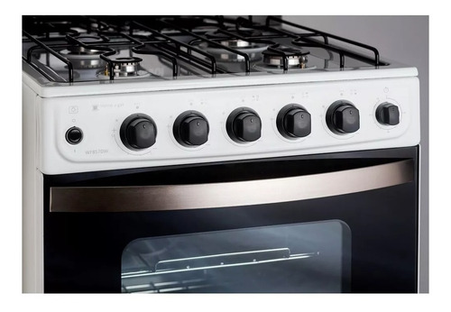 Imagen 6 de 9 de Cocina Whirlpool 56 Cm Blanca Wfb57dw Gas - Super Oferta