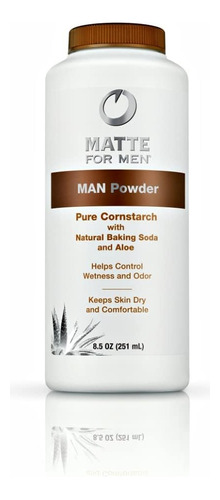 Matte For Men Man Powder, 8.5 Onzas