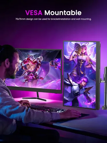 Monitor Gamer Portátil Uperfect 17.3