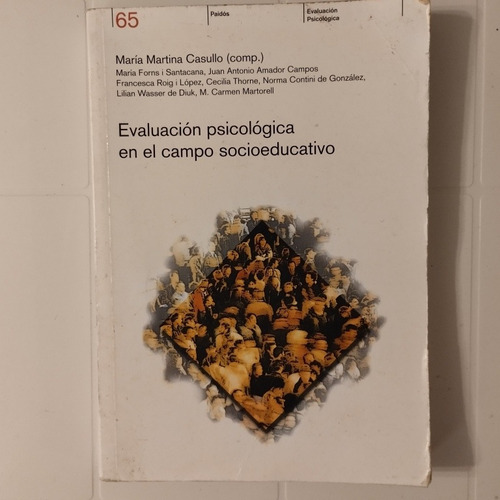 Evaluación Psicológica En El Campo Socioeducativo. Paidós