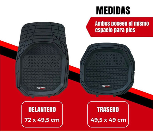 Gomas Para Piso Recortables Ssanyong Rexton W