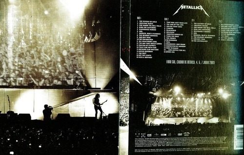 Metallica Mexico 2009 Digipack Doble 2dvd +2cd Cerrado