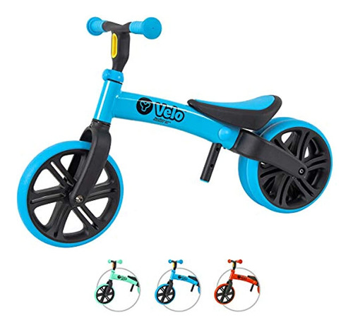 Bicicleta Sin Pedales Infantil Para Niños/azul. Yvolution