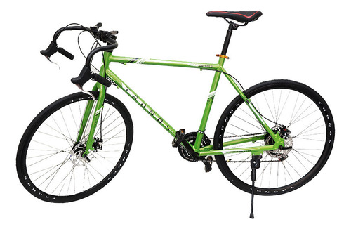 Bicicleta Speed 700c Aro 29 Disco 21 Marchas Verde - Tronos Cor Verde-limão Tamanho do quadro 21