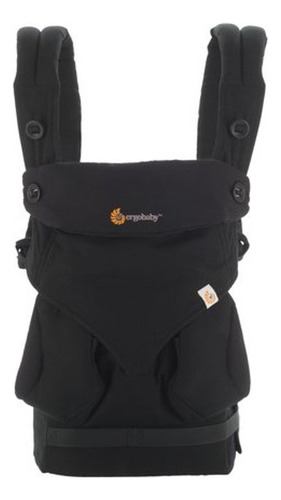 Cangurera Ergobaby 360, 3 Posiciones Soporta 5.5 - 20 Kilos Color Negro